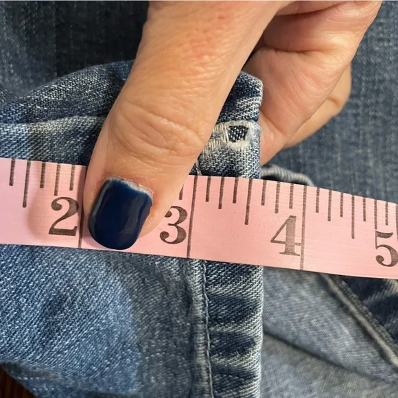 Tommy Hilfiger Vintage‎ Carpenter Denim Shorts Size 16 - Picture 9 of 9